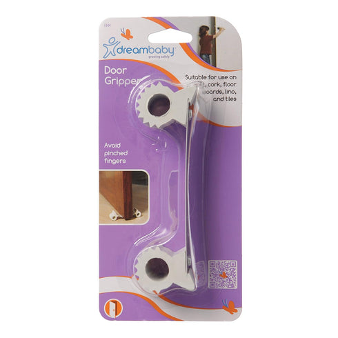 Dreambaby Under Door Gripper Stopper, Anti Door Slam & Finger Pinch, Model L144