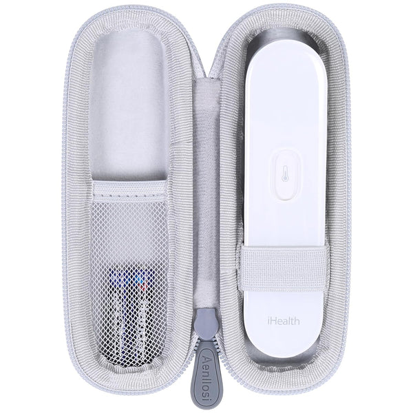 Aenllosi Hard Carrying Case Compatible with iHealth Thermometer (Case Only)