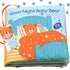 Touch and Feel Elephant Crinkle Book - Baby Toy with Rattle and Teether