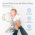 100% (12-18 lbs) SleepingBaby Zippy Swaddle - Cotton Newborn Swaddle Transition Wearable Blanket with Bottom Zipper