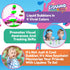 YoYa Toys Liquimo To Go Toys for Kids, Set of 4 Liquid Motion Bubbler Keychains for Calming Play