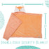 Baby GUND Lil’ Luvs Hooded Blanket, Emory Fox, Ultra Soft Plush Security Blanket for Newborns