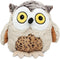DolliBu Plush Owl Stuffed Animal - Soft Plush Huggable Brown Owl, Adorable