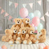 MaoGoLan 7Pcs Bulk Teddy Bears Stuffed Animals, Soft Mini Teddy Bears for Baby Shower and Party