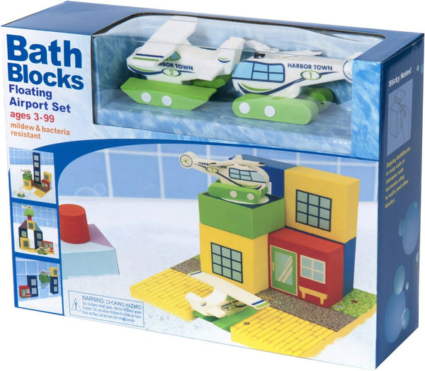 BathBlocks Floating Airport Set in Gift Box