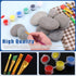 Glarks 34Pcs 15Pcs 2"-3" 12 6Pcs 1Pc Rock Painting Kit, Including Flat Painting Stones River Rocks, Colors Non-Toxic