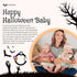 Halloween Baby Toy | Gothic Baby Teether Ring | Baby Stuff Teething Toy (Bat)