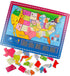 Wondertoys 46 Pieces Wooden USA Map Puzzle - Educational Geography Puzzles for Kids, US Map Puzzle for Boy Girl