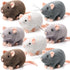 Honoson 8 Pcs Rat Plush Mouse Stuffed Animal, 7 Inch Fake Rat Toys, Cuddly Realistic Plushies for Birthday Halloween
