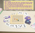 2 in 1 Math Board Game for Kids - Wooden Multiplication Addition Toys for Girls Boys 4-9 Years Old