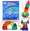 Mini Magnetic Tiles 36pcs, Travel Kids Toys STEM Magnet Toy, Easter Basket