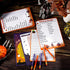 Kathfly 120 Pcs Halloween Games for Adults: 2 Sets of 40 Halloween Games Cards, 20 Answer Cards, and 20 Pencils