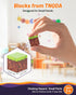 TNQDA 150PCS Set,STEM 3+, Magnetic Blocks, Magnetic Building Blocks, Magnetic Blocks Toys for Kids, Blocks Magnet
