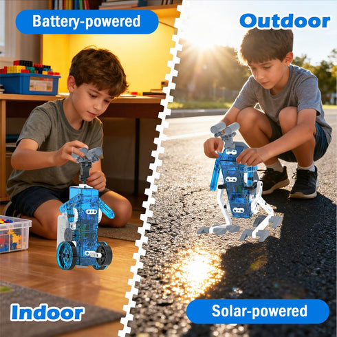 Hechify 25-in-1 8-12, 8-13, Set 8 9 10 11 12 STEM Education Solar Power Toys for Boys Age Science Kits Robots Toys