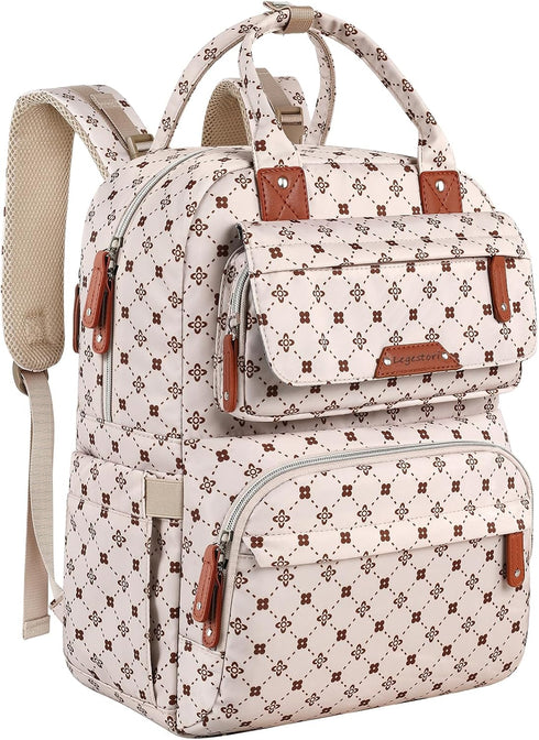 Legestori Baby Diaper Bag Backpack, Baby Bag for Girls Large Capacity with