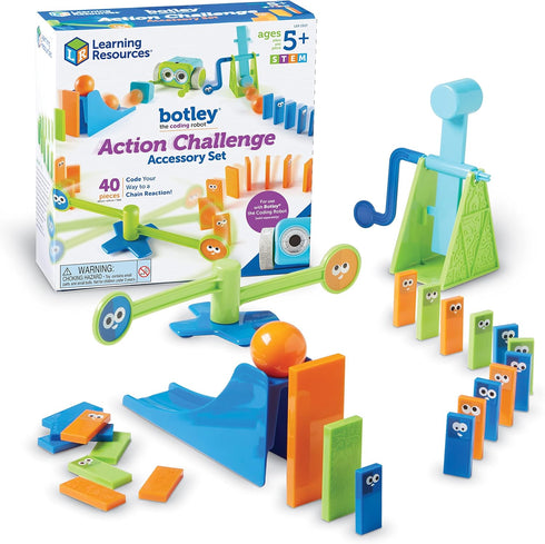 Learning Resources Botley The Coding Robot Action Challenge Accessory Set - 40 Pieces, Ages 5+, STEM Toys
