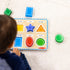 Melissa & Doug Wooden Chunky Shapes Puzzle (8 pcs) - FSC Certified