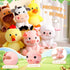 RoundFunny 6 7 Inch Pcs Farm Animals Toys Horse Sheep Cow Duck Chick Pig Large Stuffed Animals Bulk for Woodland Baby