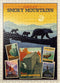 MyPuzzle Great Smoky Mountains National Park Collage Print, Vintage Poster, 500 Piece Jigsaw Puzzle