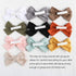 Baby Girl Hair Clips, 12 Pack Large Bows Barrettes Fully Lined Alligator Clip Accessories for Toddler Kids