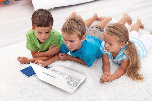 Lexibook Educational Bilingual Laptop Toy for Children, Spanish/English, 124 Activities - JC598i2