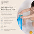 Set 12 Matchstick Monkey Bath Time Slide Baby Bath Toy, Sensory Learning, Easy-to-Grip Animal Rocks, Encourages Motor