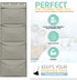 Honeyera Storage for Stuffed Animals, Over Door Organizer for Baby Accessories and Toy Plush Storage (Gray)