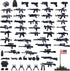 U.S. Second Edition Military Weapons Pack, Military Toy Gun Set for Classic