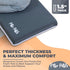 Pitter Patte Elbow Set Baby Bath Kneeler and Rest Pad Made of Neoprene & Foam - Non Slip Cushioned Bath Kneeling Pad