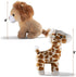 Set 5 3-5+ PREXTEX Safari Friends Stuffed Animal Gift - Small Plush (Giraffe, Tiger, Lion, Polar Bear, Elephant) Zoo