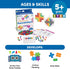 Learning Resources STEM Explorers Suncatchers Art Kit, Arts and Crafts for Kids Ages 5+, STEM Toys for Kids