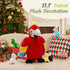 18'' Mommy 4 Tezituor Macaw Parrot Stuffed Animals with Babies, Stuffed Parrot Plush with Baby Parrots, Realistic