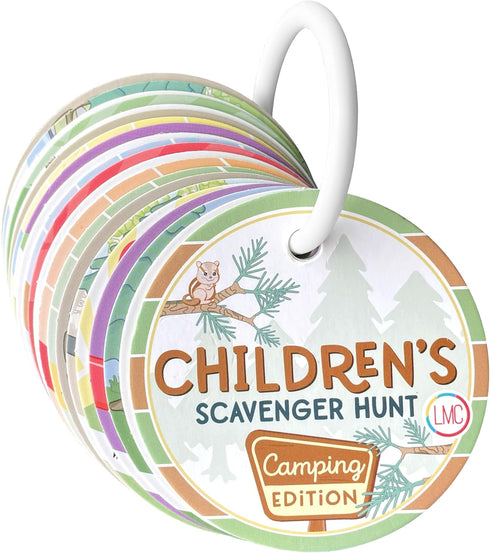 Children's Scavenger Hunt: Camping Edition - Outdoor Games for 2, 3 Year Olds & Up, Educational Activity