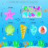 MGparty 24pcs Set Summer Swimming Diving Gem Pool Toys Colorful Diamonds with Pirate Treasure Chest Toy Underwater Toys