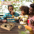 Conversation Cubes with Tic Tac Toe Game - Wooden Block for Family Game Night and Therapy Icebreaker