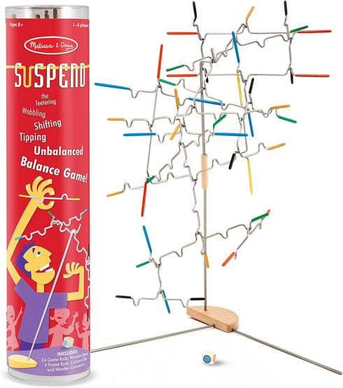 Melissa & Doug Suspend Family Game - 31 pcs Wire Balance Game for Kids Ages 8+