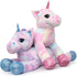15 inch Small Stuffed Unicorn Animal Purple Rainbow Plush Little Fluffy Gifts for Kids Girls Boys Girlfriend