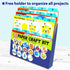 16 3-8 KRAFUN My First Safari Animal Paper Craft Kit, DIY Arts and Crafts Zoo Animal, Organized Craft Activities