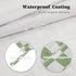 Pack 2 Ohocut Sage Green Checkered Waterproof Wet Dy Diaper Bag for Baby Essentials, Travel, Swimsuit, Beach Bag