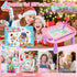 3-4 3,Learning 3 4 5 6 Toddler Toys,Toys for Year Old Girls,Magnetic Drawing Doodle Board for Toddler Educational Baby