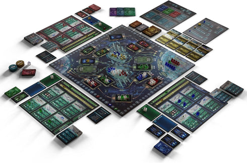 Dead Alive Games: Lunar Rush - Standard Edition Euro-Style Board Game, Resource Management, Ages 14+, 1-4 Players
