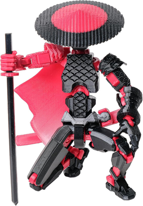 Dummy 20 8.1 inches, 10 1, 3D (Assembly Completed Action Figure, Strong Magnetic Accessories, in Printed Robot