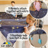 TOTEAFORT Starry Blanket Fort Building Kit for Kids Ages 4-12, Portable Playhouse Toy Set