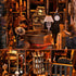 TOYQI DIY Book Nook Kit, Miniature House Dollhouse Kit for Adult and Teens, Book Nook Kits for Adults, Spooky Creepy