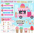 Set, Playset 3 4 5 6 7 8+ INNOCHEER Ice Cream Toy, Wooden Ice Cream Play Pretend Play Kitchen Toys, Ice Cream Toys