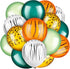 Liliful 24 Pieces Jungle Balloons, 12 Inch Animal Print Balloons, Safari Theme Party Decorations, Jungle Theme Party