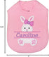 My1st Personalized Easter Bunny Bib for Baby Girl