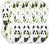 YETTASBIN Panda Muslin Baby Burp Cloth, Super Soft Absorbent Cotton Burp Rag Baby Bibs Feeding Cloth for Newborn Boys