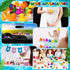 Sratte 140 Pcs Rubber Mini Duck Bulk, Halloween Rubber Ducks for Car Decor, Bath Toy, Little Duck, Sunglasses,