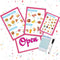 Yinkin 6 Pcs Pretend Restaurant Menu for Kids Restaurant Order Pads Erasable